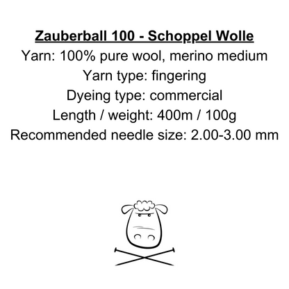 1505 - Kunterbunt - Zauberball 100 - Schoppel Wolle