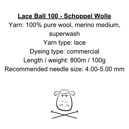 2257 - Zone Aquatique - Lace Ball 100 - Schoppel Wolle