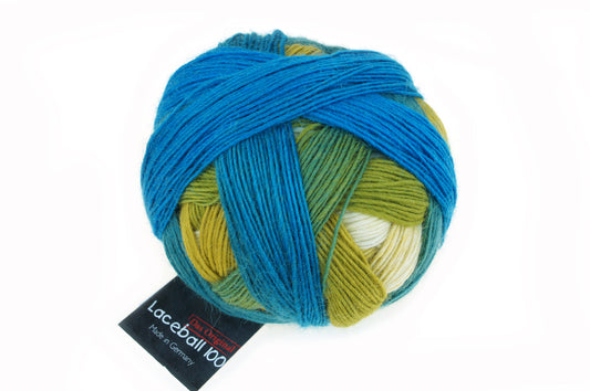 2309 - Blaue Lagune - Lace Ball 100 - Schoppel Wolle