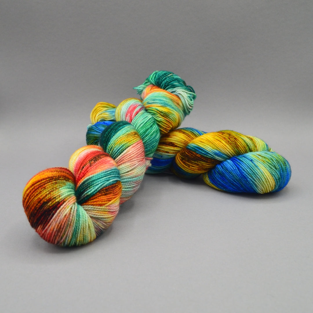 Aster Flowers - Fingering 400HT - Wool Raider