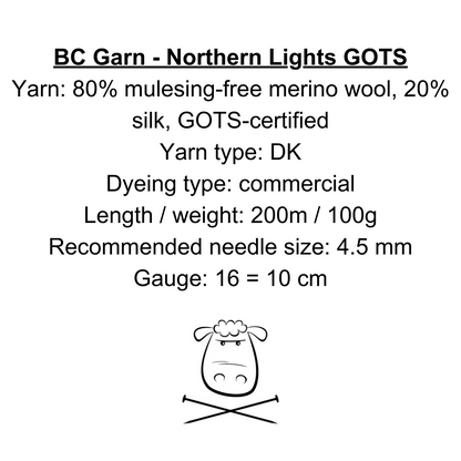 17 - Northern Lights GOTS - BC Garn